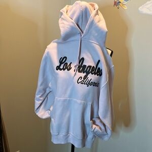 Los Angeles California Hoodie - Light Pink